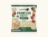 Comm & Co Parmesan Cheese Shaved - 125g