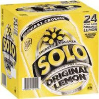 Schweppes Solo Cans 24pk