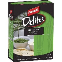 Fantastic Delites Sour Cream and Chives 100g