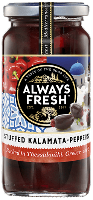 Always Fresh Pepper Stuffed Kalamata Olives 220g