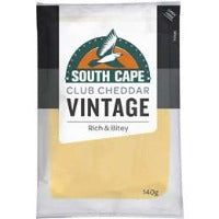 South Cape Club Cheddar Vintage Cheese 140g