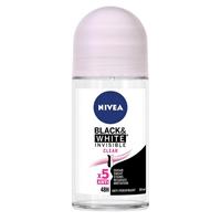 Nivea Deodorant Roll On Women Invisible Black & White 50ml