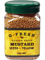 G Fresh Mustard Seeds Yellow 135g